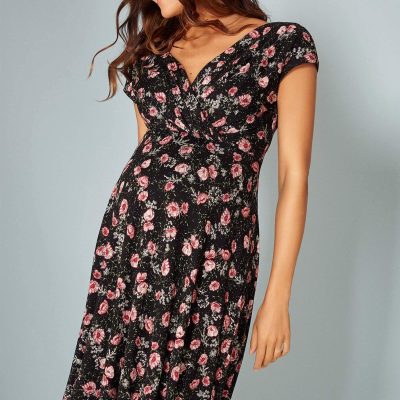 Alessandra Maternity Jersey Dress