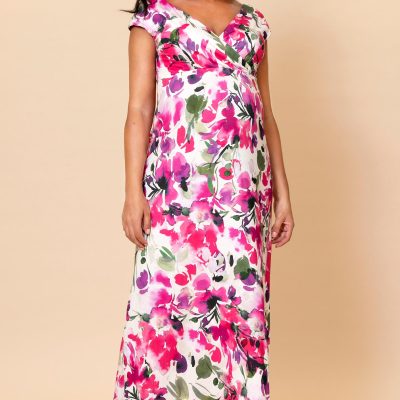 Alana Maternity Jersey Maxi Dress