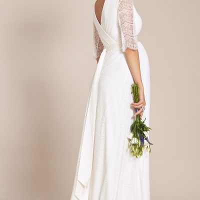 Amily Maternity Wedding Gown