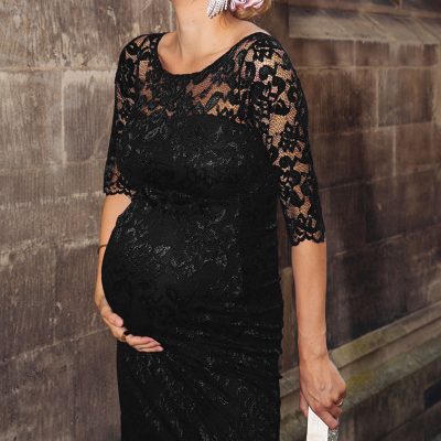 Amelia Lace Maternity Dress