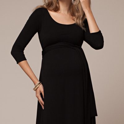 Naomi Maternity & Discreet Nursing Jersey Dress