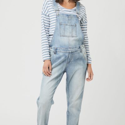 Denim Maternity Dungarees