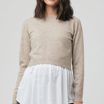 Sandy Detachable Nursing Knit