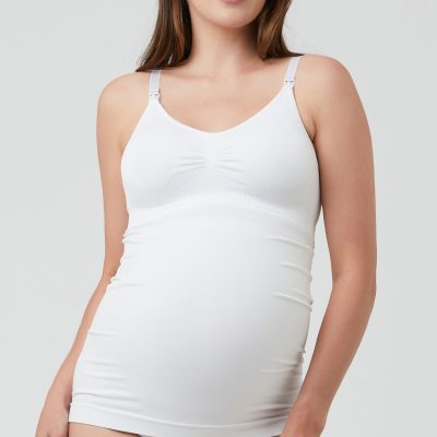 Seamless Maternity And Nursing Cami Vest