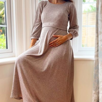 Vivian Maternity & Nursing Dress